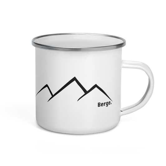 Berge | Emaille Tasse