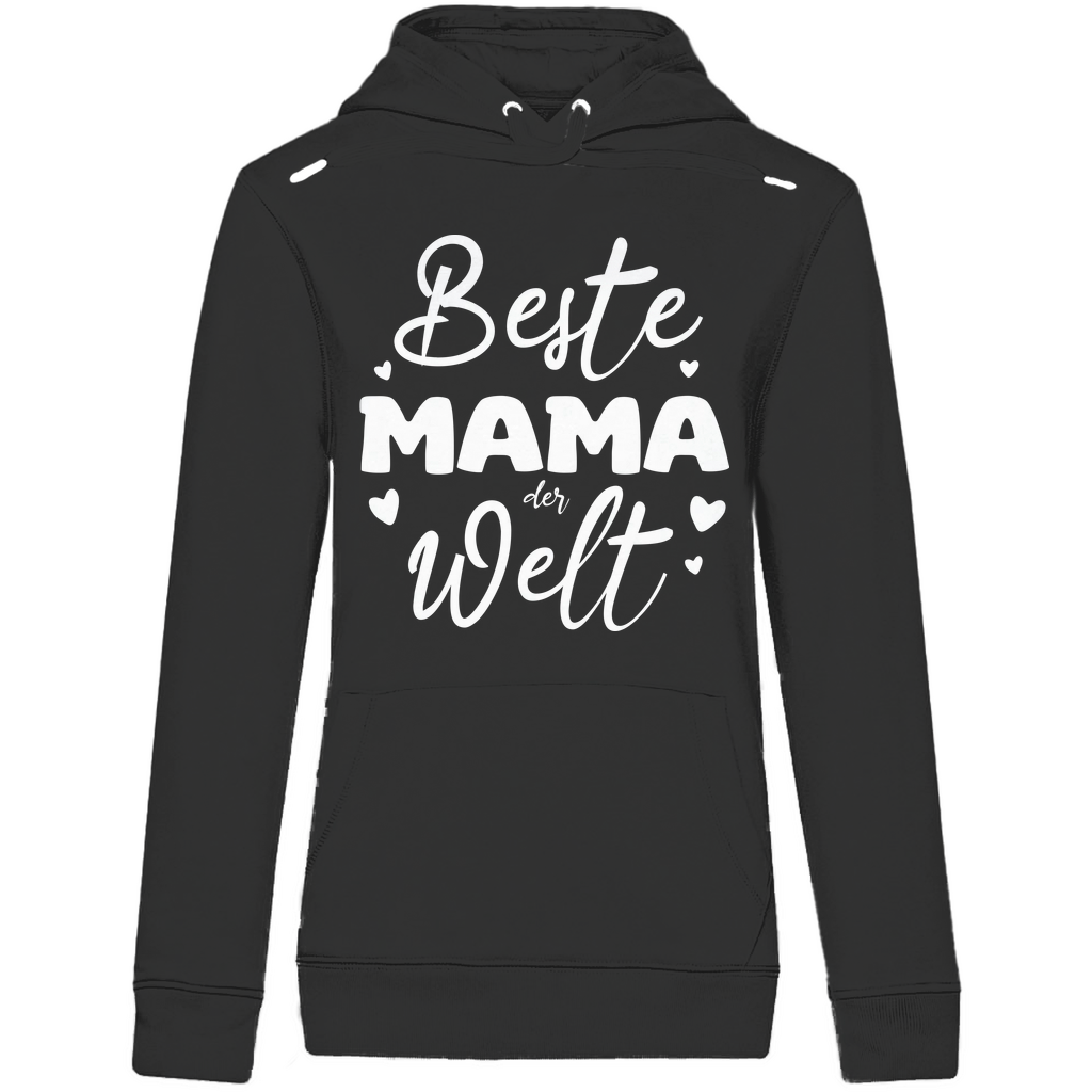 Damen Premium Bio Hoodie Beste Mama der Welt