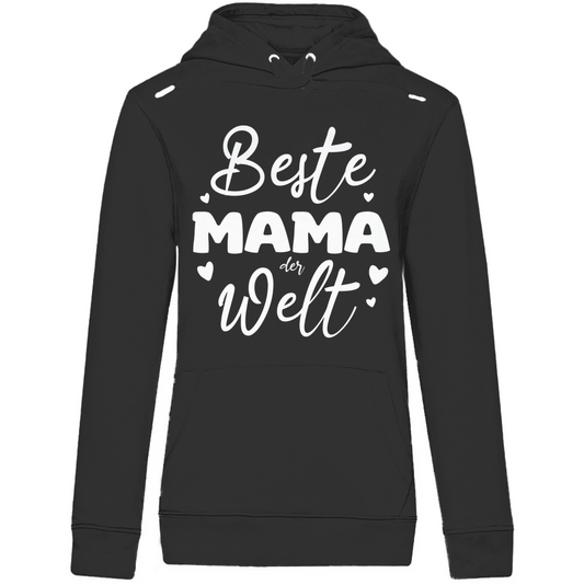 Damen Premium Bio Hoodie Beste Mama der Welt