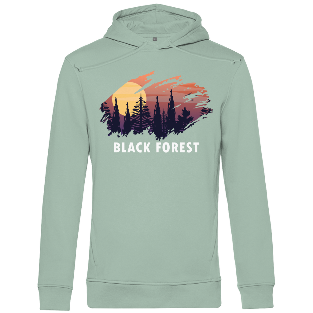 Black Forest Sonnenuntergang | Organic Hoodie