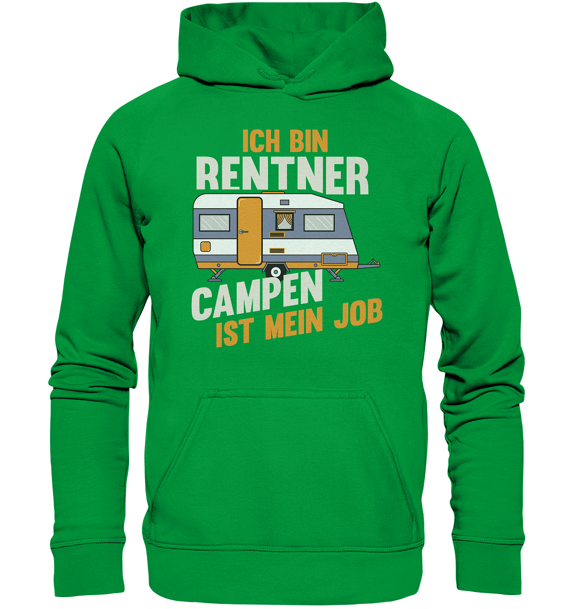 Rentner Camping Wohnwagen | Premium Hoodie