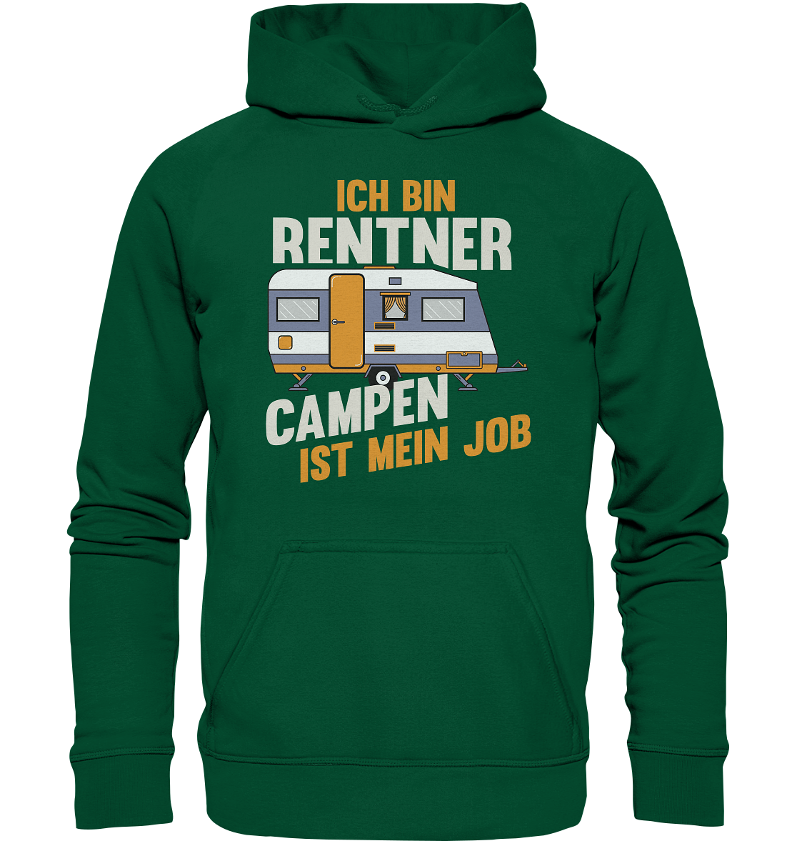 Rentner Camping Wohnwagen | Premium Hoodie