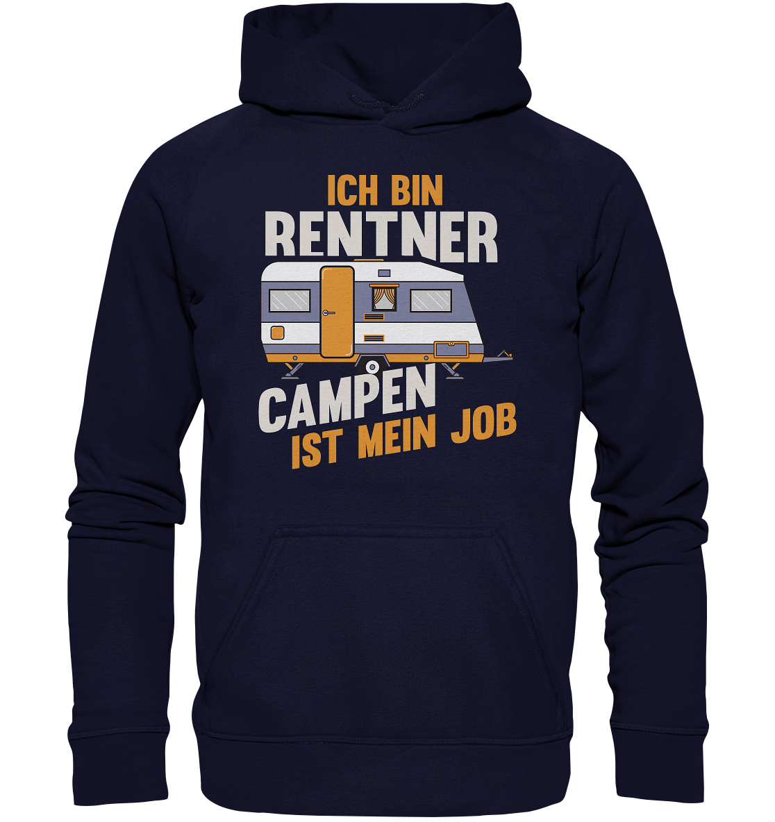 Rentner Camping Wohnwagen | Premium Hoodie