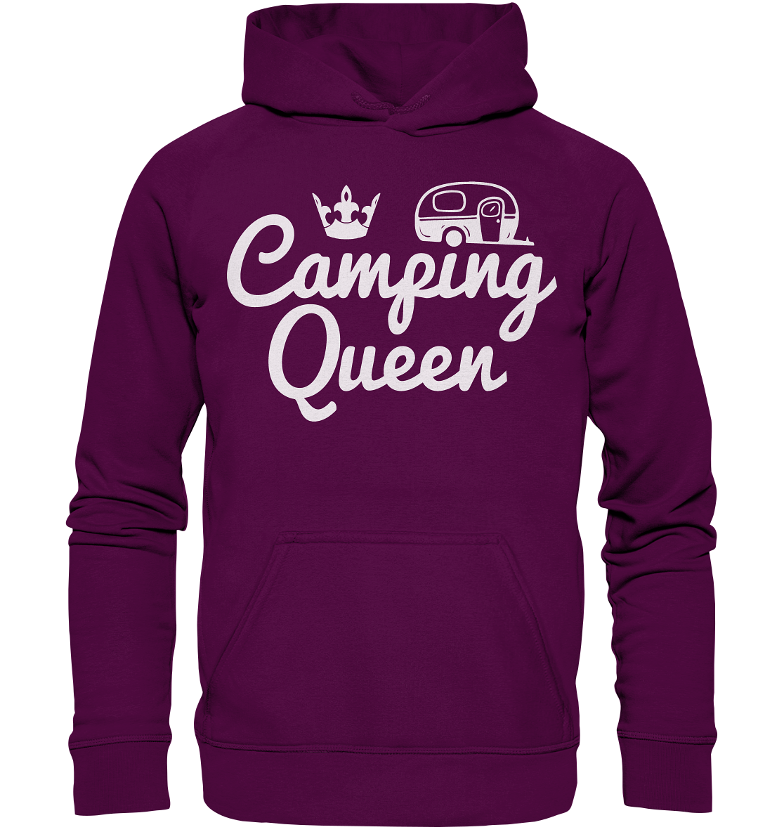 Camping Queen Wohnwagen/Pfoten | Unisex Hoodie