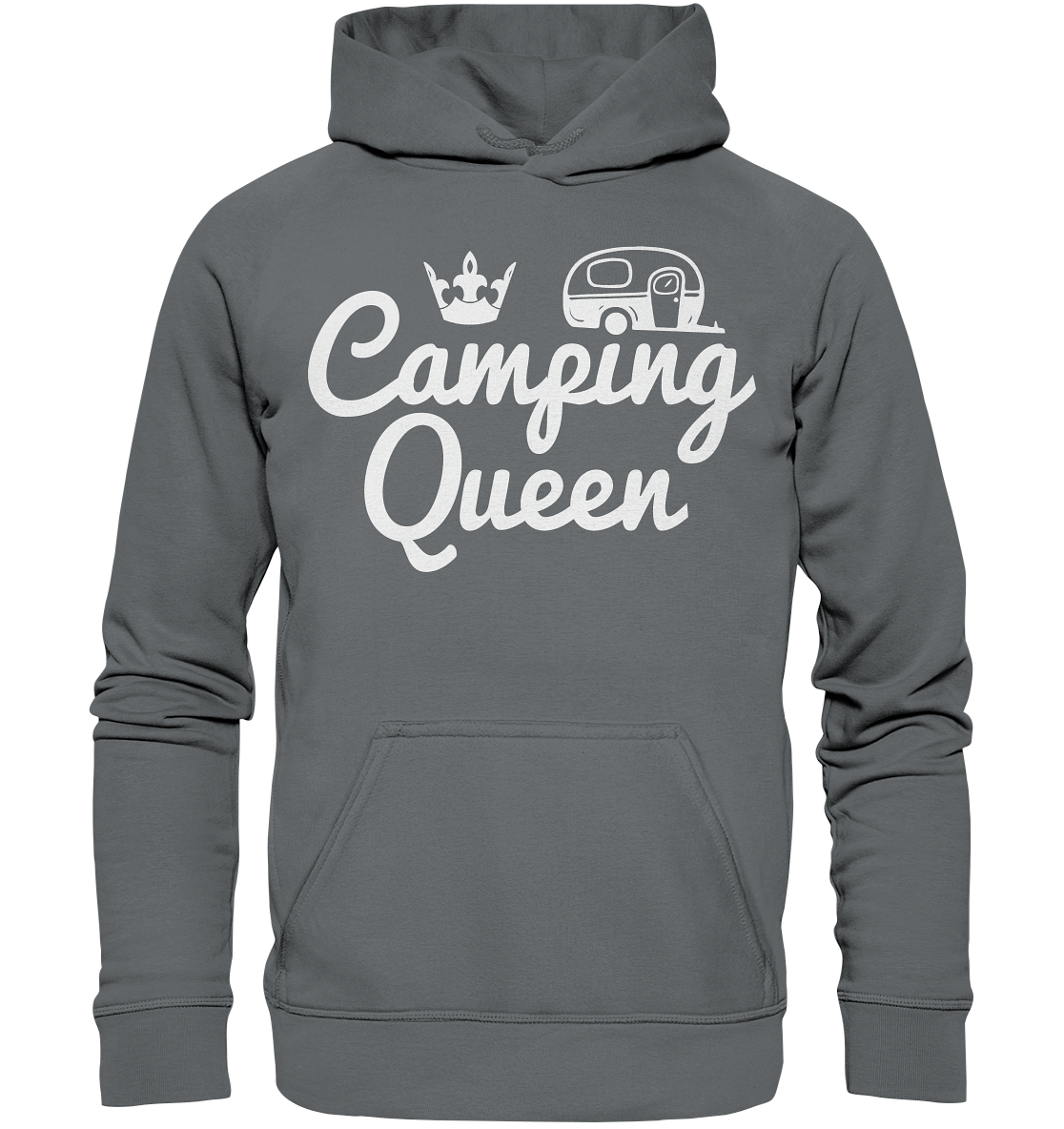 Camping Queen Wohnwagen/Pfoten | Unisex Hoodie