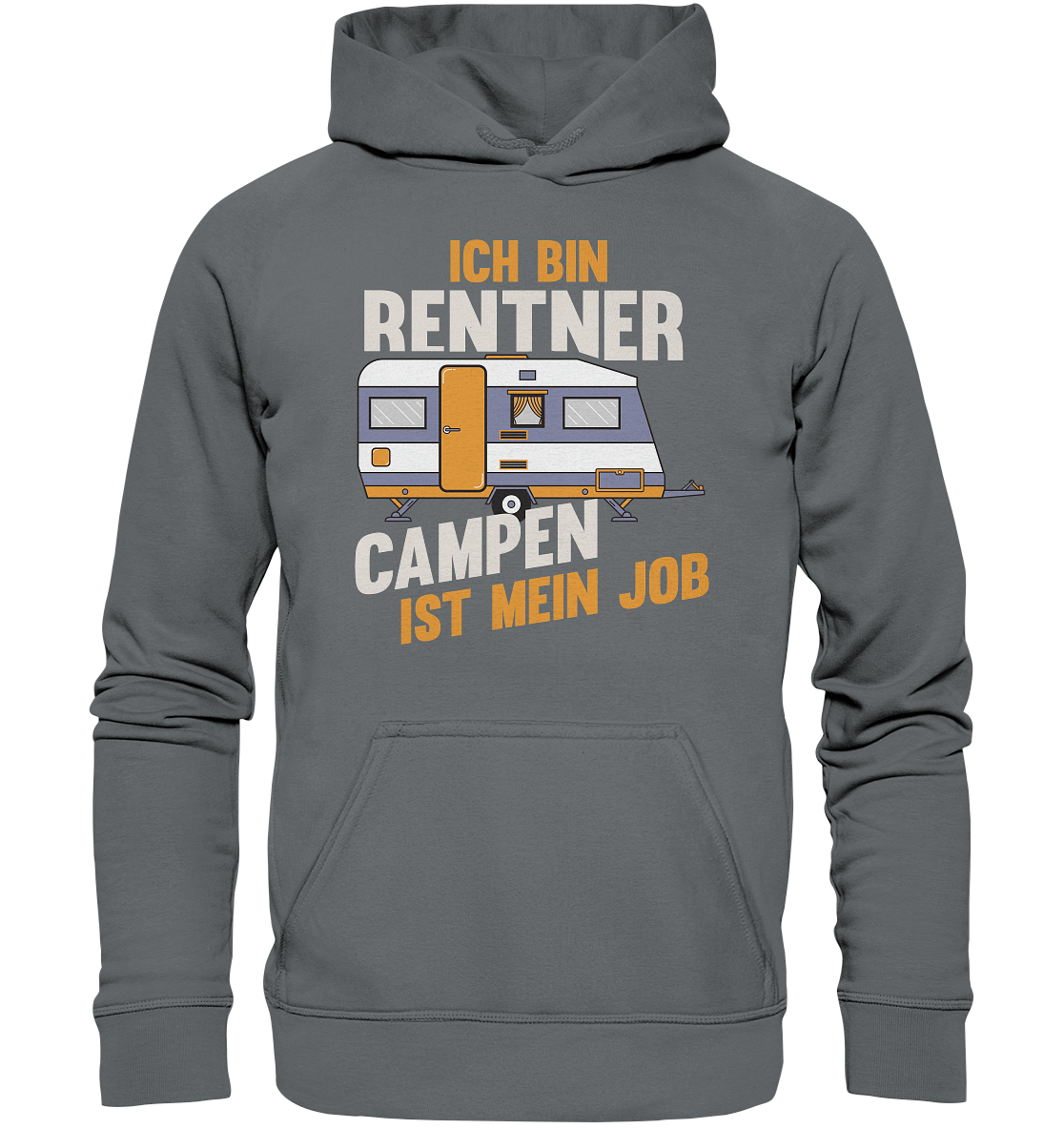 Rentner Camping Wohnwagen | Premium Hoodie