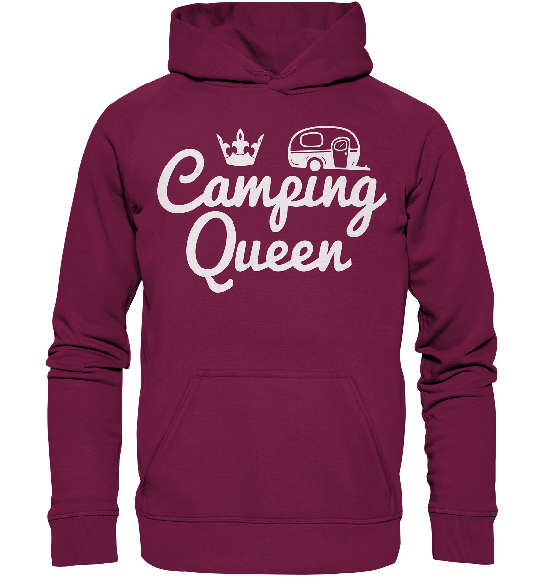 Camping Queen Wohnwagen/Pfoten | Unisex Hoodie