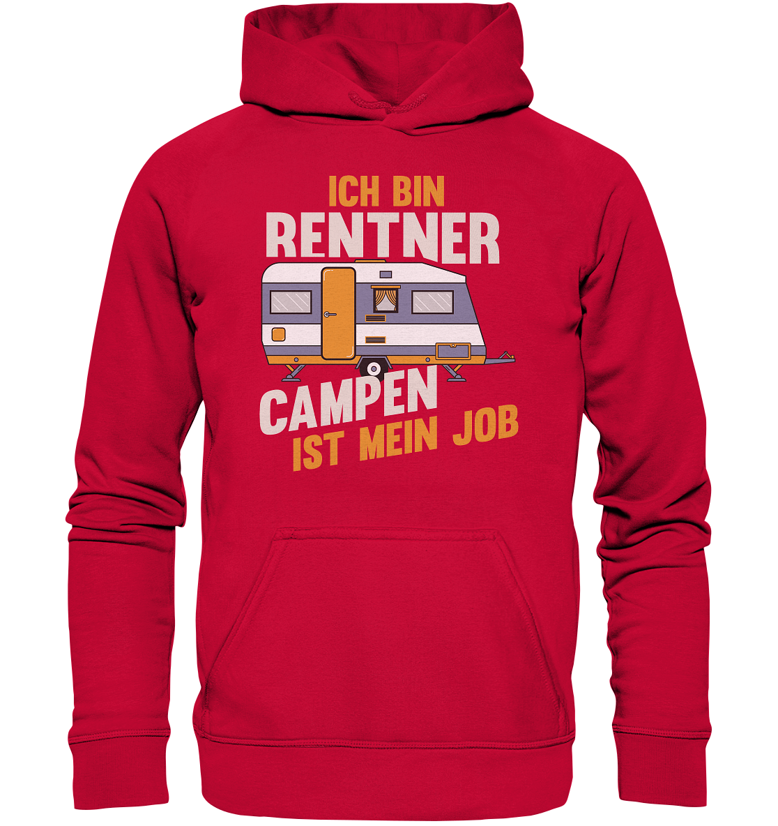 Rentner Camping Wohnwagen | Premium Hoodie