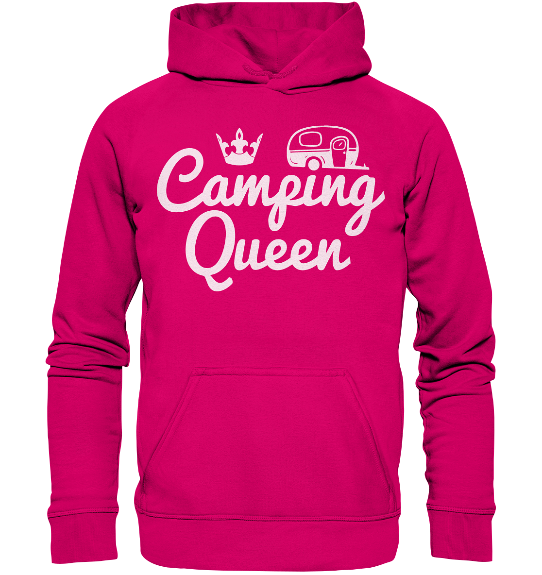 Camping Queen Wohnwagen/Pfoten | Unisex Hoodie
