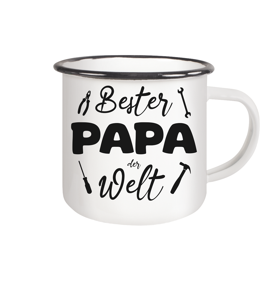 Bester Papa der Welt | Emaille Tasse