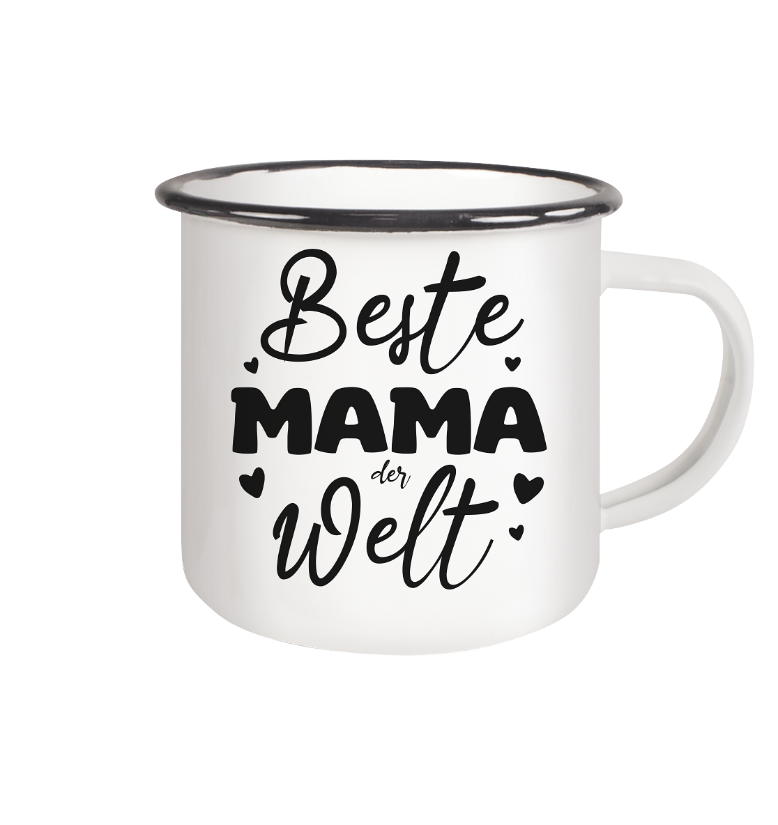 Beste Mama der Welt | Emaille Tasse