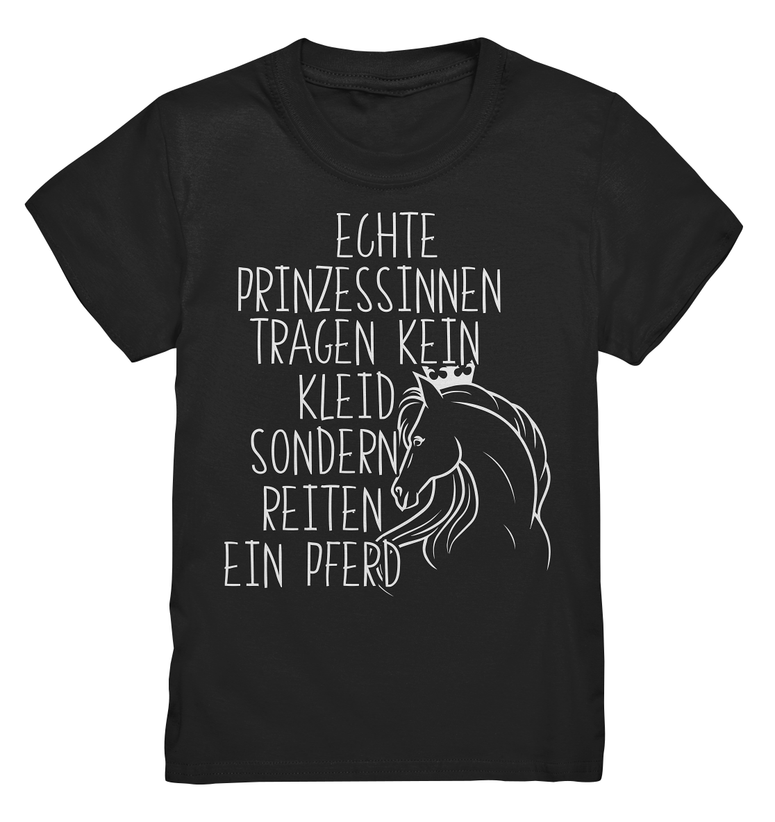 Prinzessin & Pferd | Kinder T-Shirt