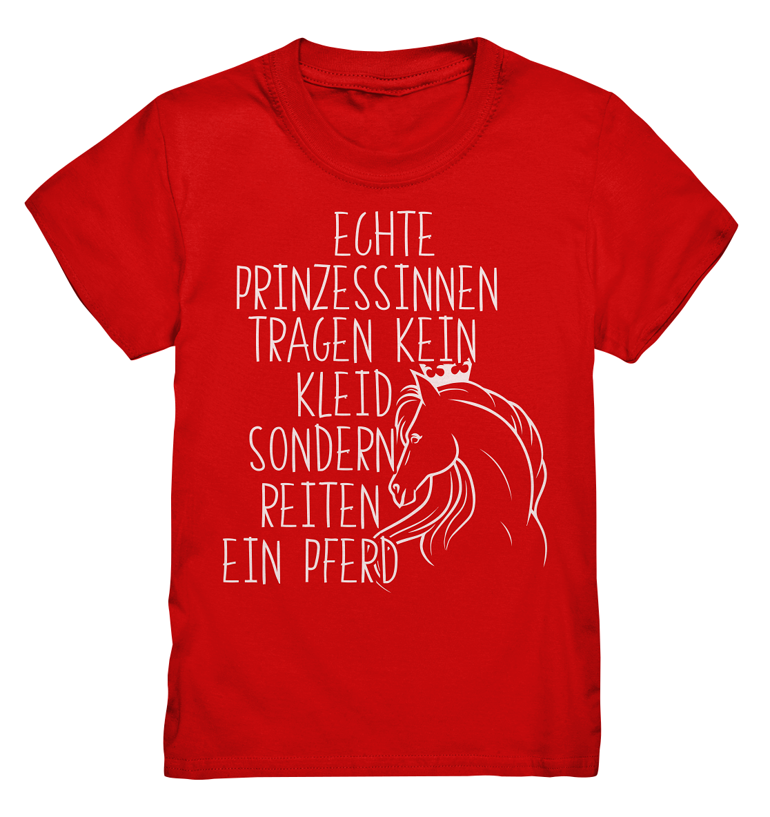 Prinzessin & Pferd | Kinder T-Shirt