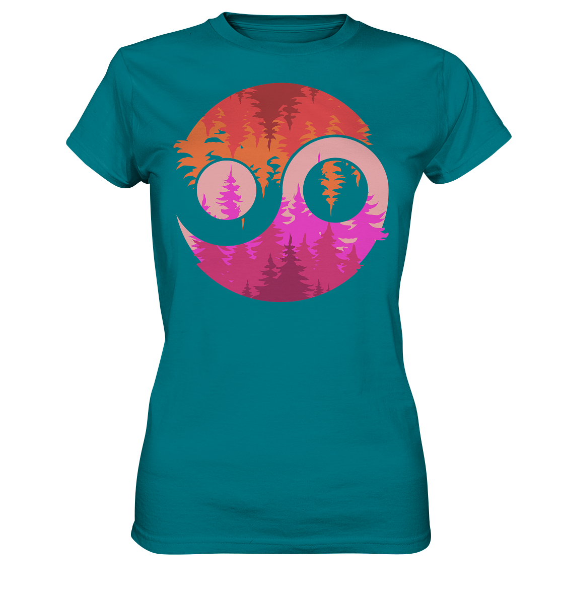 Yin Wald | Damen Premium T-Shirt