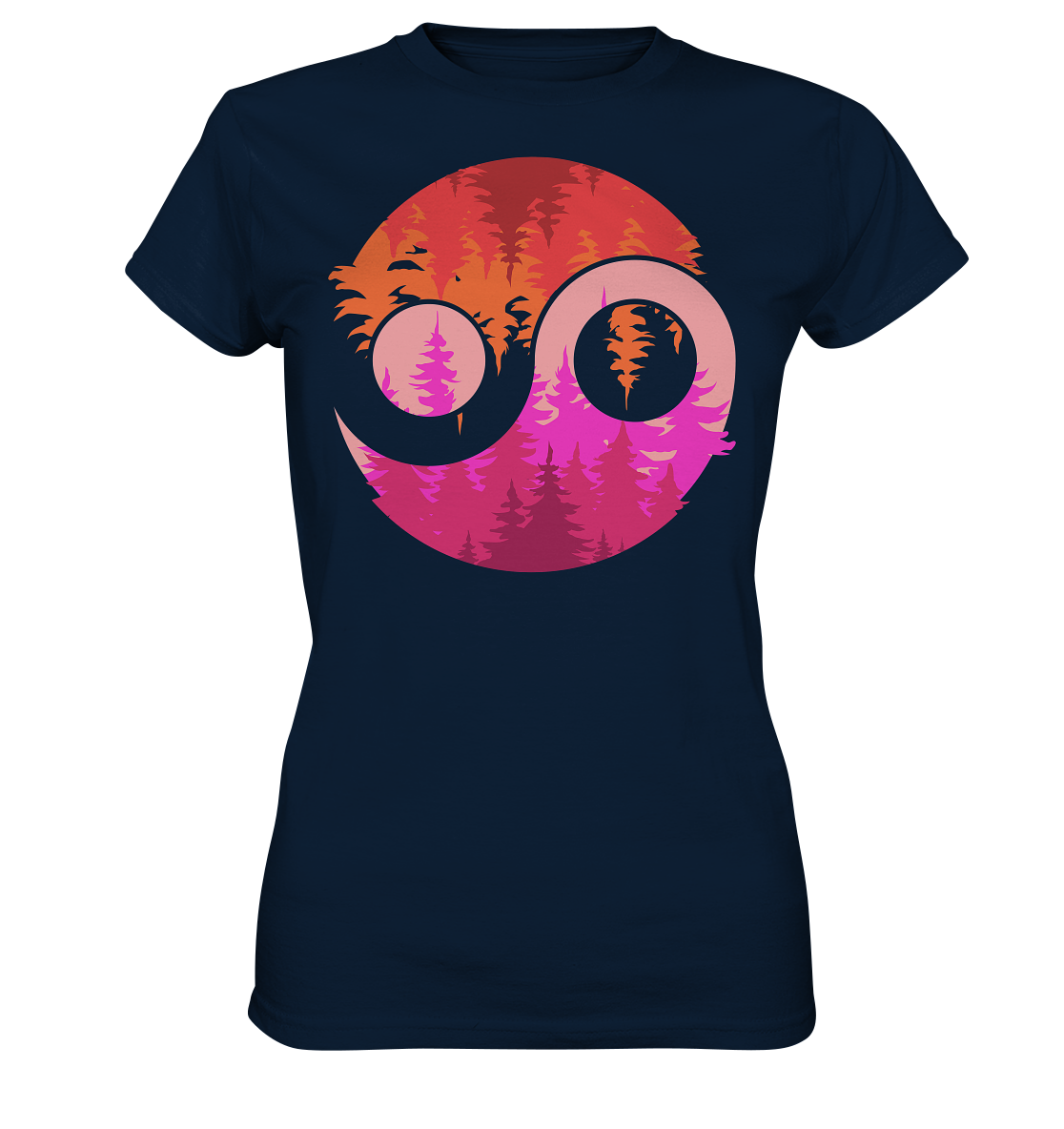 Yin Wald | Damen Premium T-Shirt