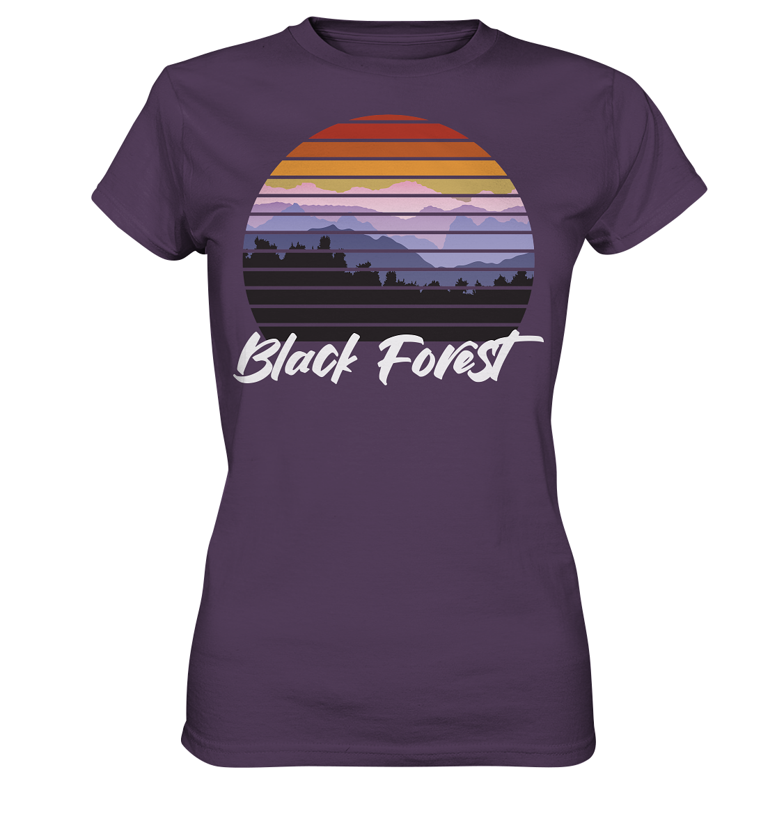 Black Forest Aussicht | Damen Premium T-Shirt