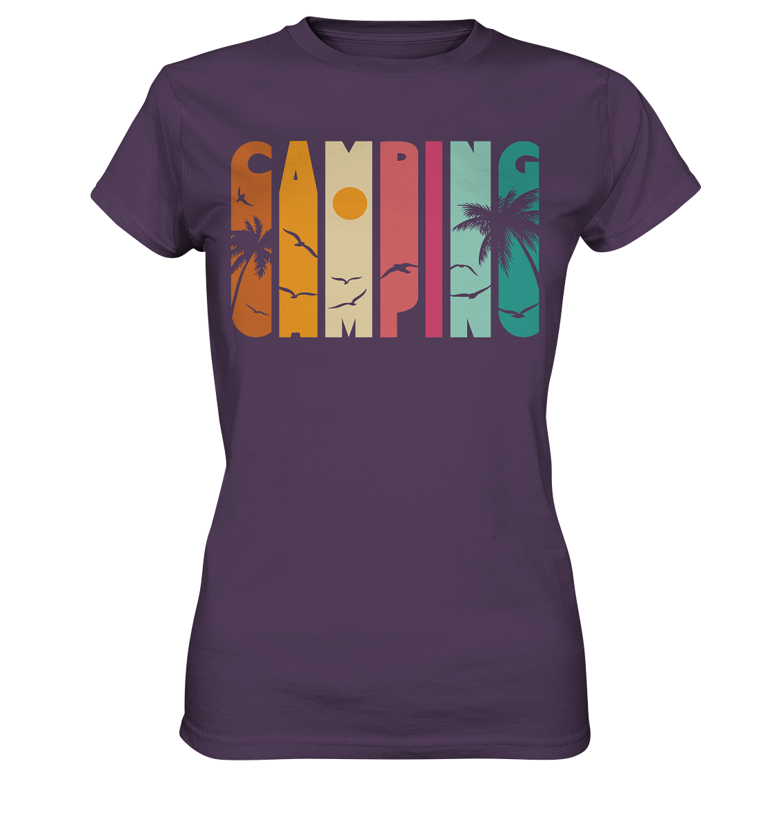 Campingsommer | Damen Premium T-Shirt