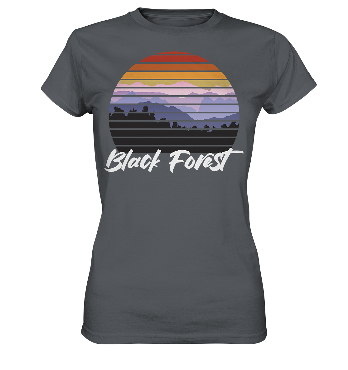 Black Forest Aussicht | Damen Premium T-Shirt