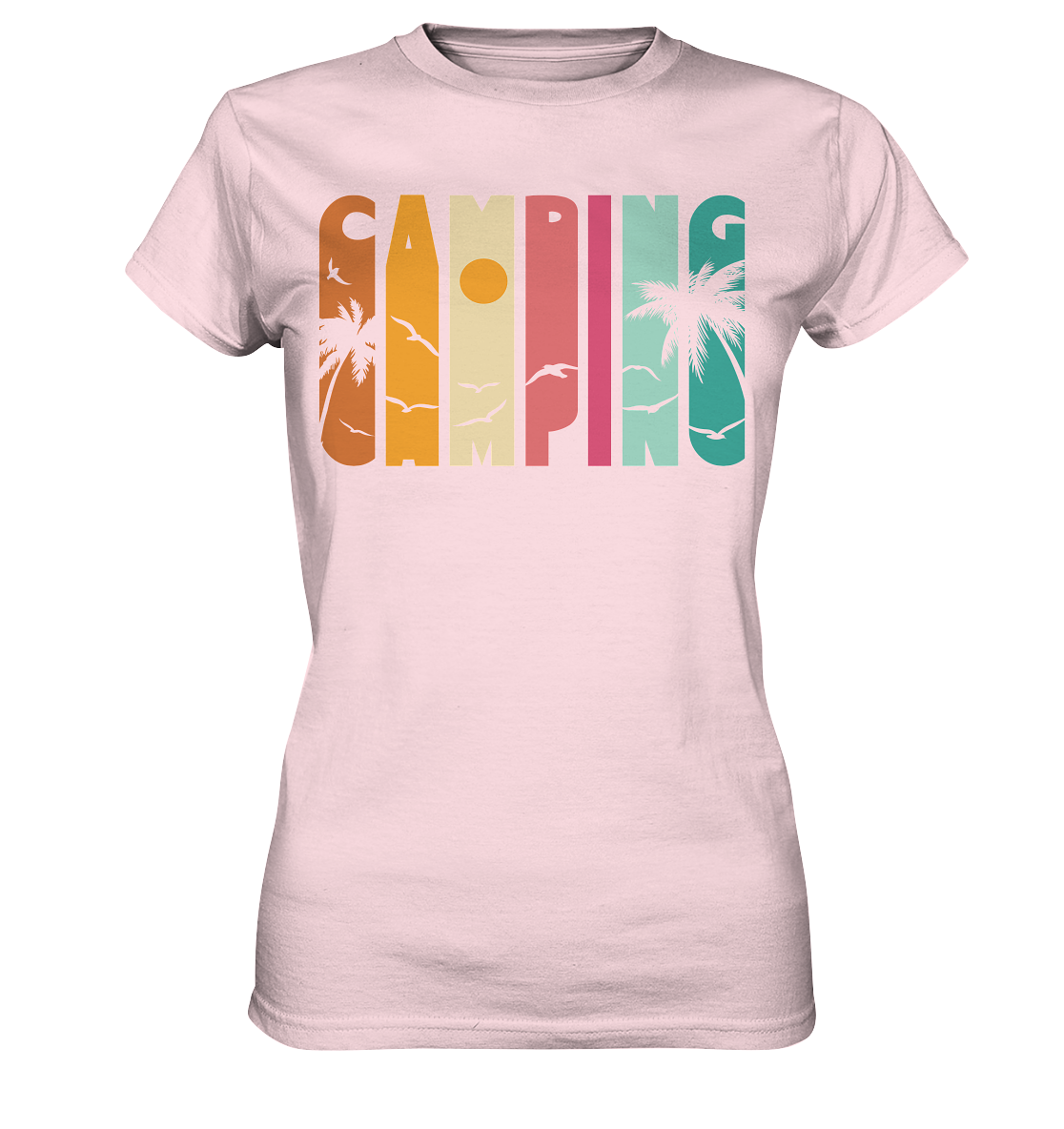 Campingsommer | Damen Premium T-Shirt