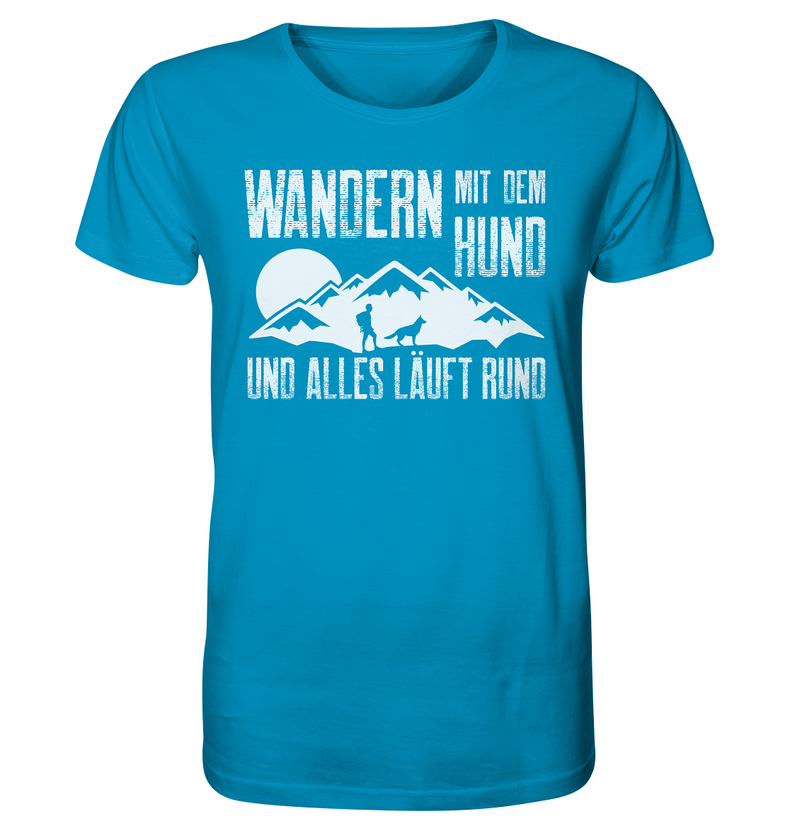 Wandern & Hund | Organic T-Shirt Gr. S