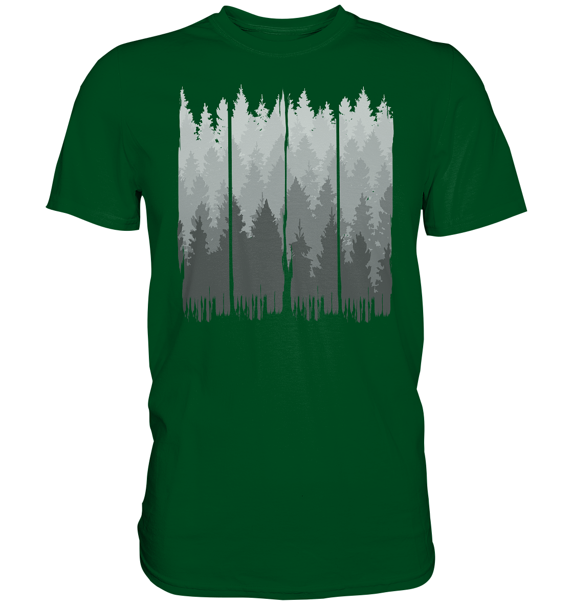 Wald Streifen | Unisex Premium T-Shirt