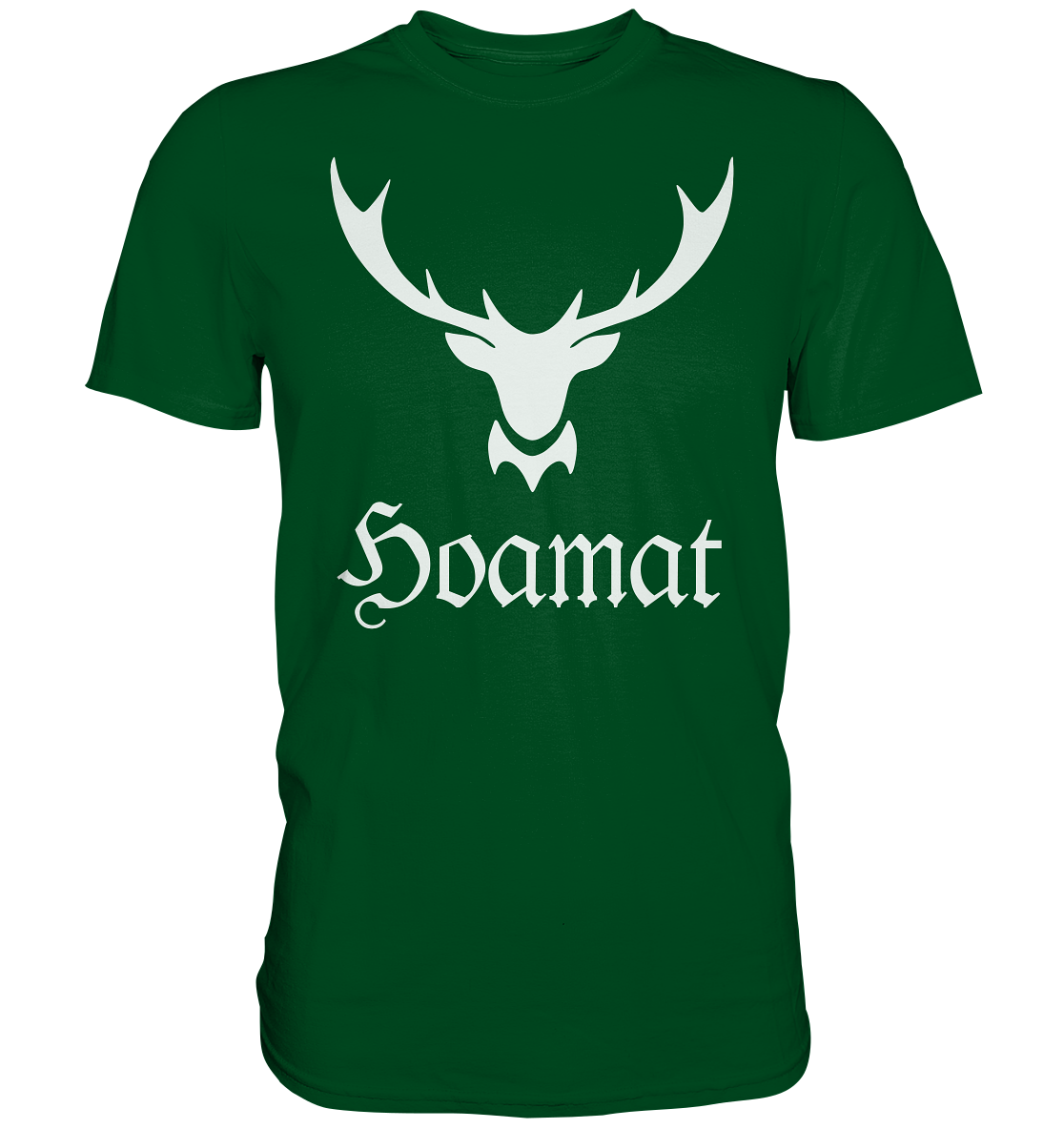 Hoamat Hirschgeweih | Unisex Premium T-Shirt
