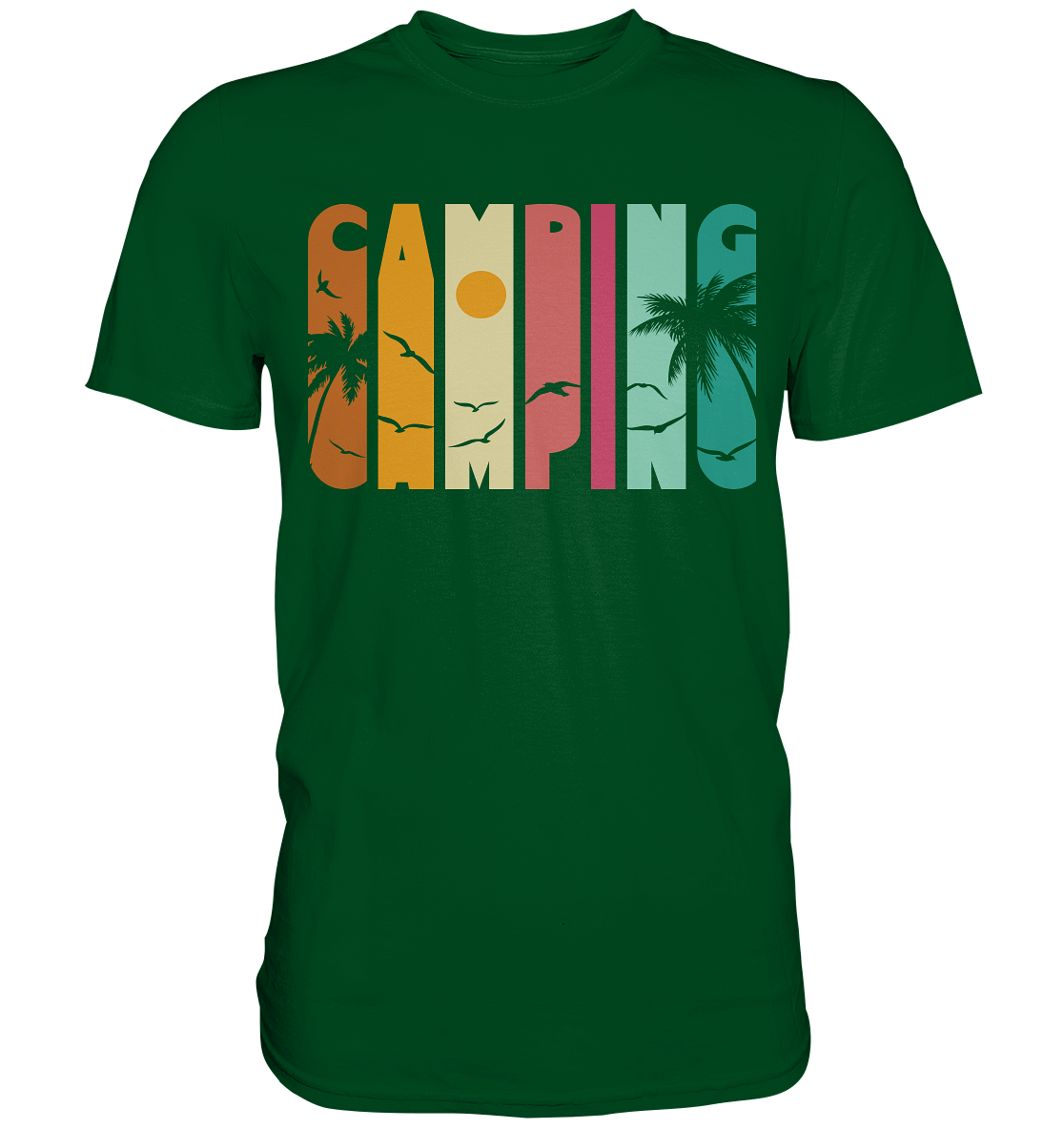 Campingsommer | Unisex Premium T-Shirt