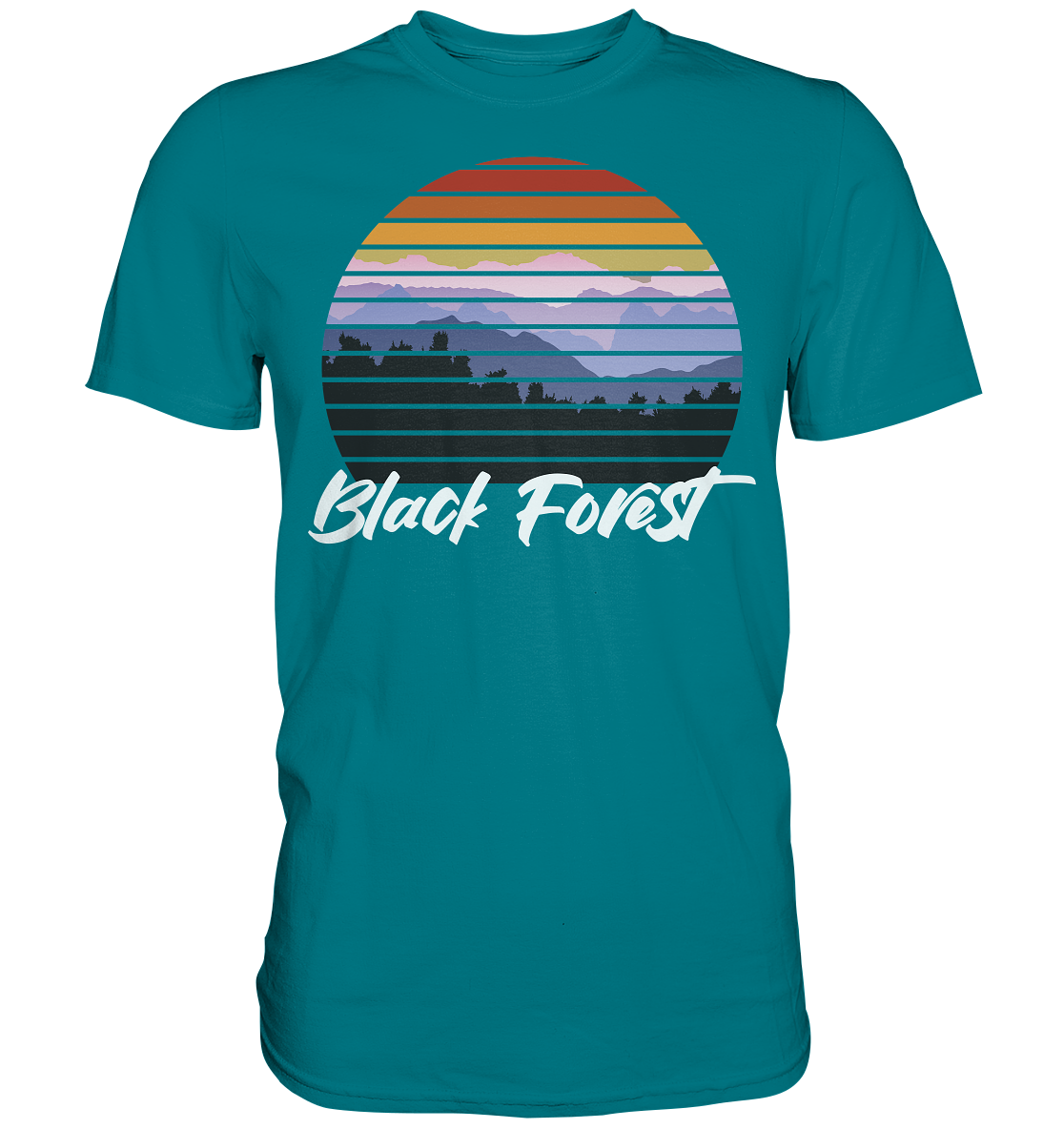 Black Forest Aussicht | Premium T-Shirt