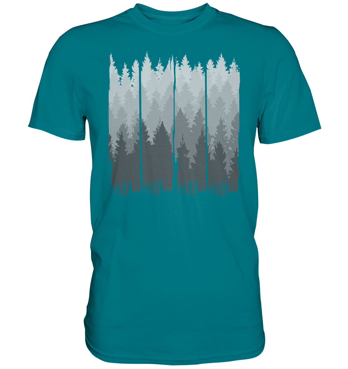 Wald Streifen | Unisex Premium T-Shirt