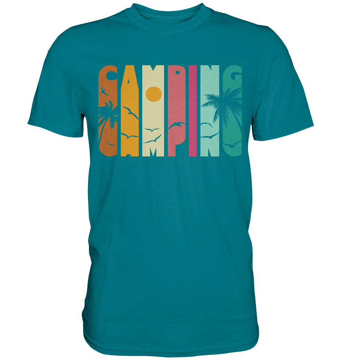 Campingsommer | Unisex Premium T-Shirt