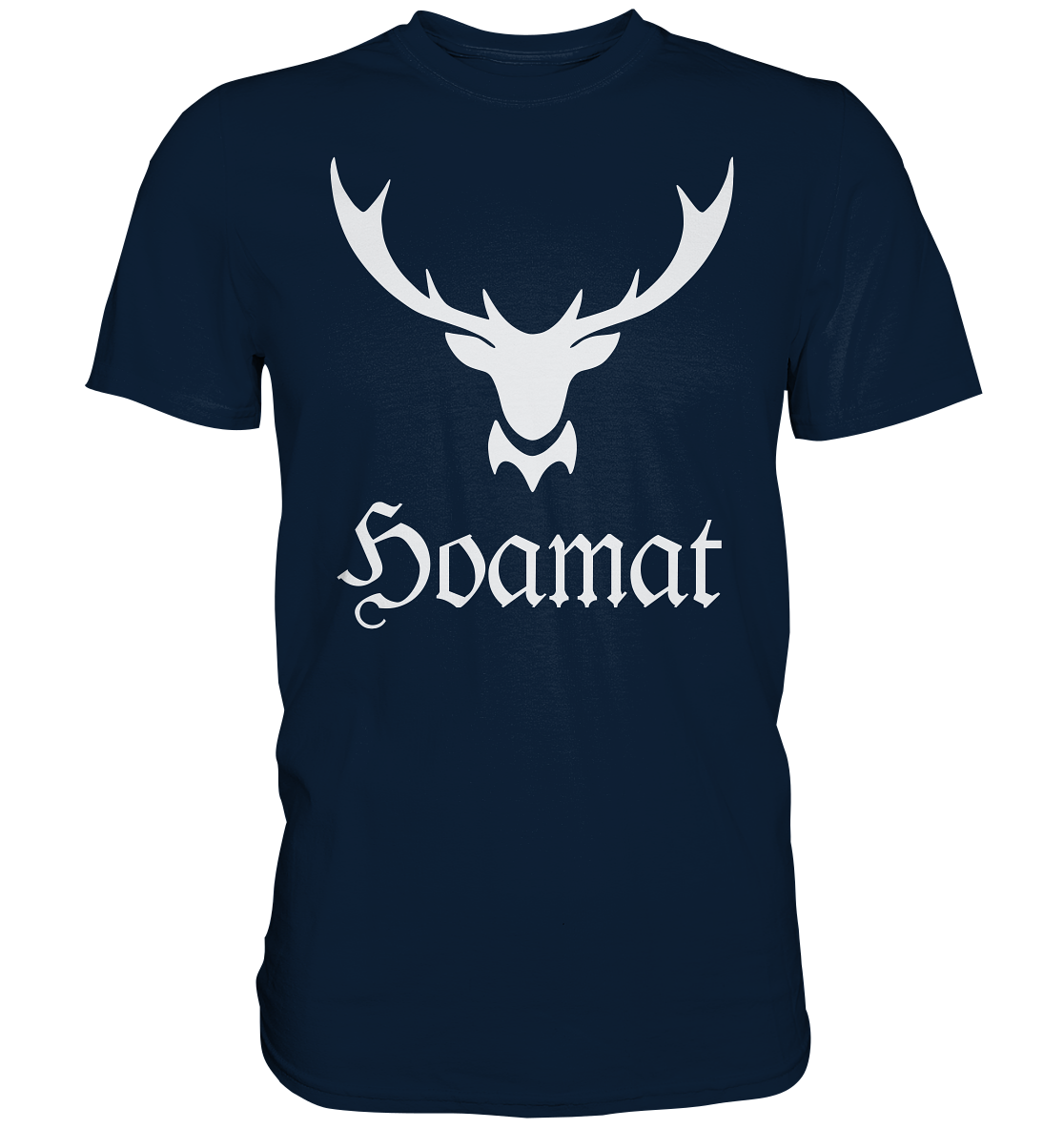 Hoamat Hirschgeweih | Unisex Premium T-Shirt