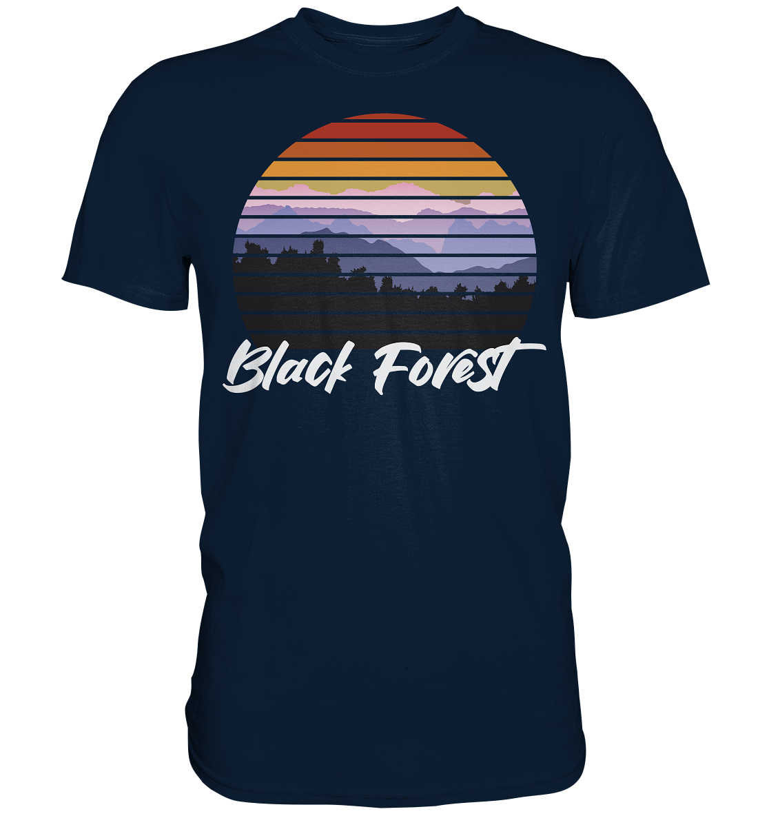 Black Forest Aussicht | Premium T-Shirt