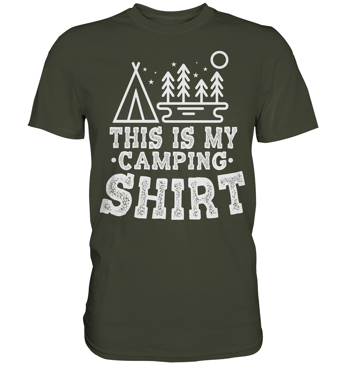 This Is My Camping Shirt | Unisex Premium T-Shirt