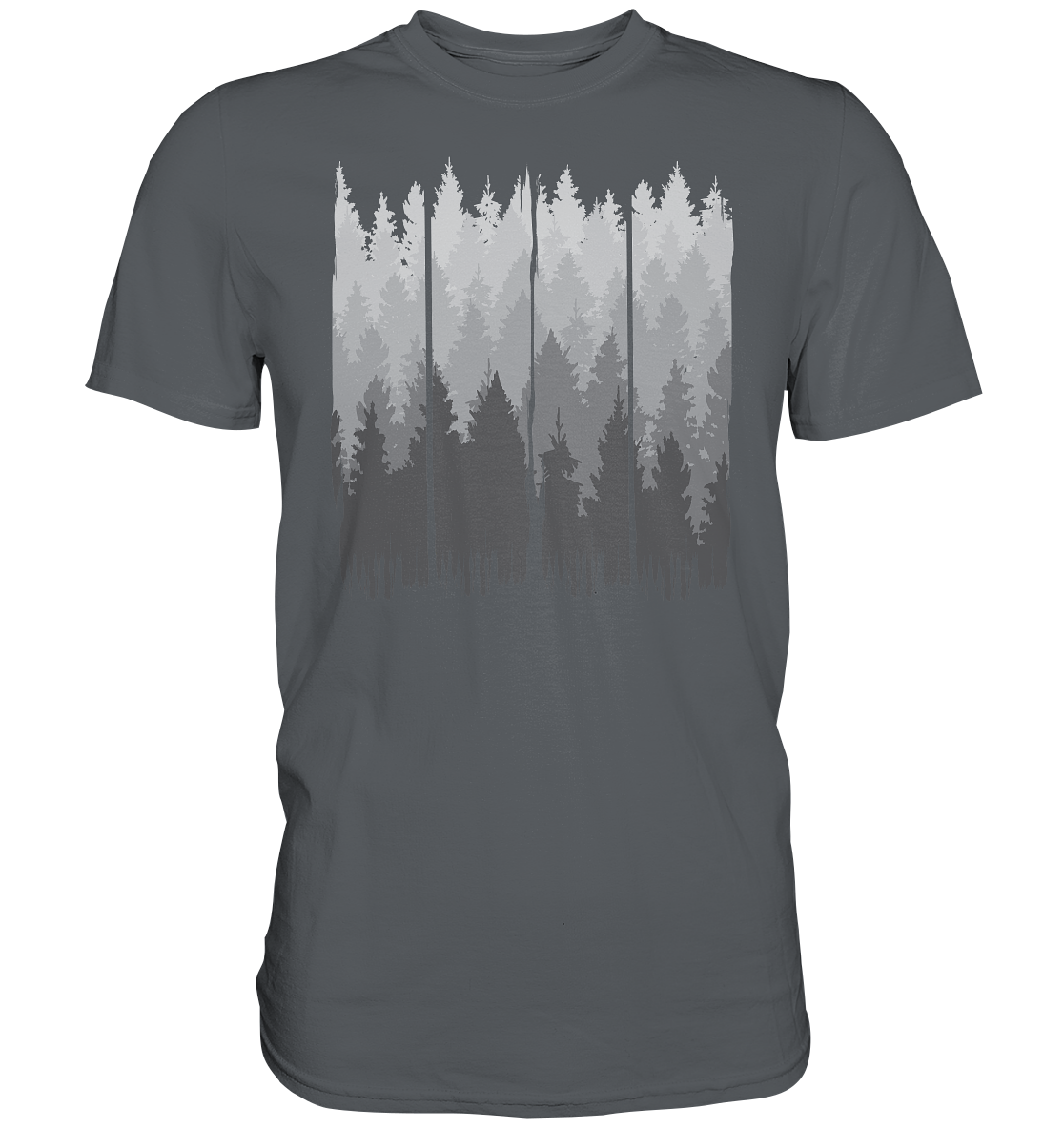 Wald Streifen | Unisex Premium T-Shirt