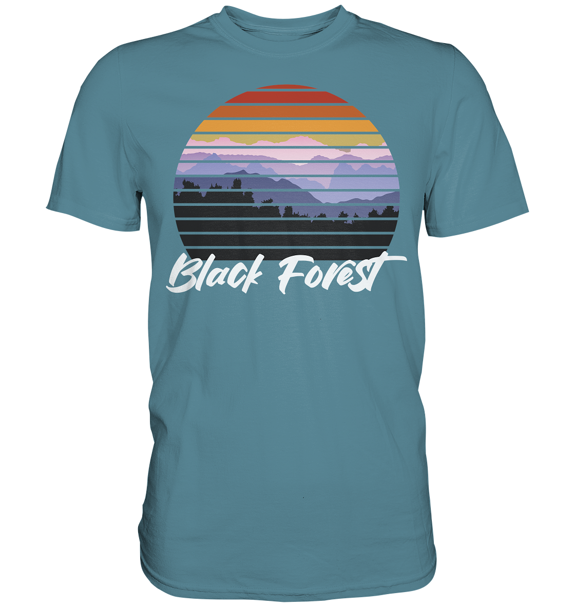 Black Forest Aussicht | Premium T-Shirt