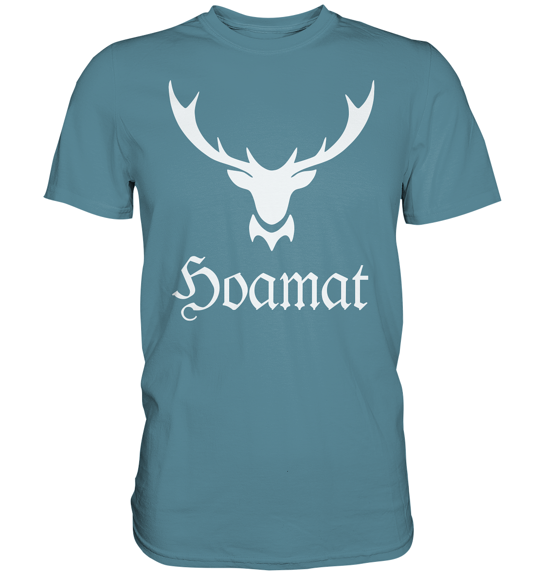 Hoamat Hirschgeweih | Unisex Premium T-Shirt