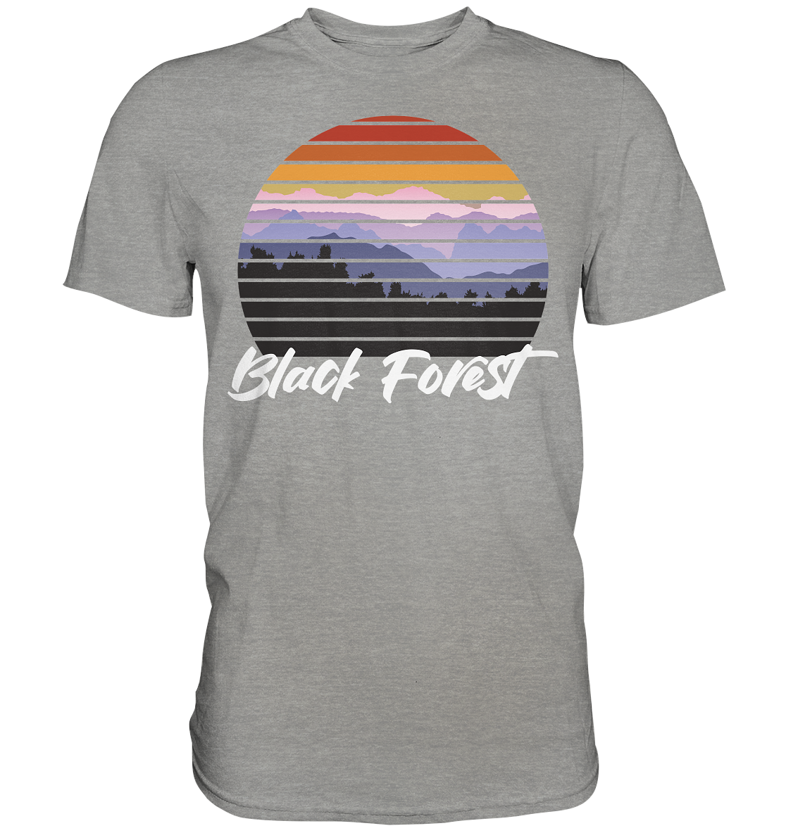 Black Forest Aussicht | Premium T-Shirt