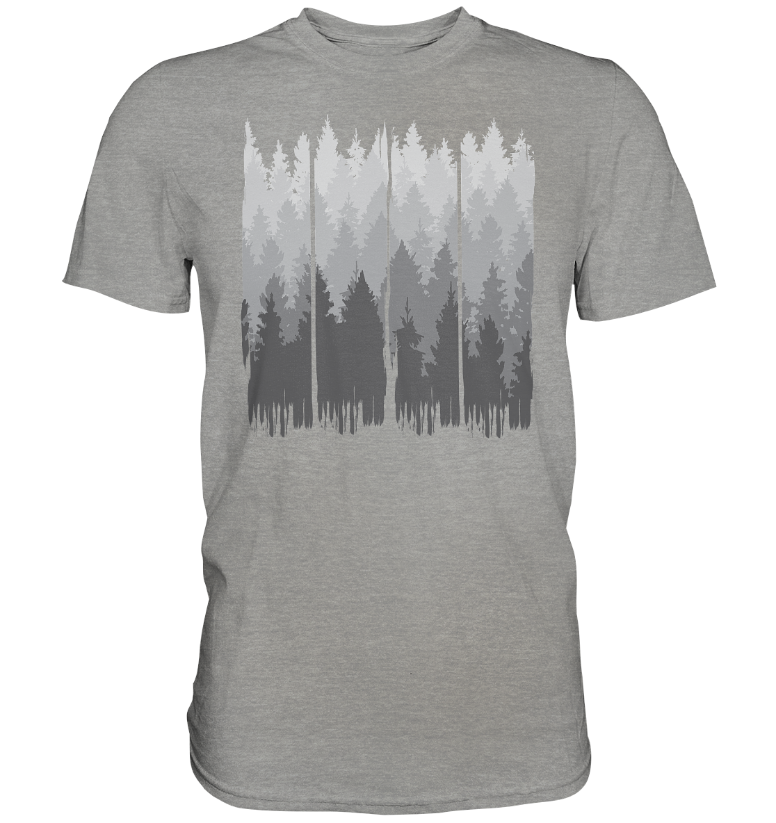 Wald Streifen | Unisex Premium T-Shirt