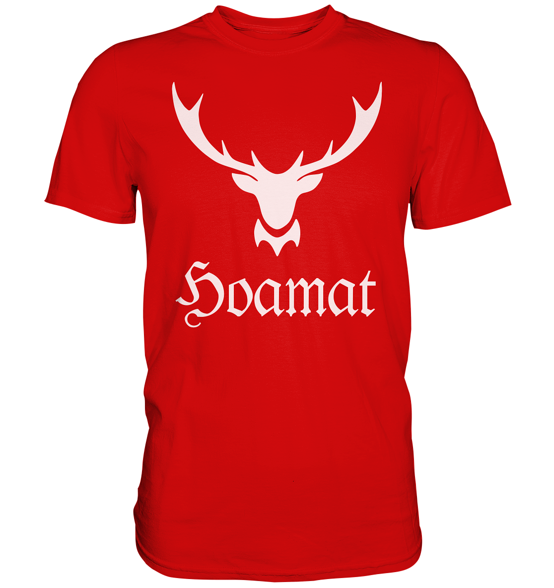 Hoamat Hirschgeweih | Unisex Premium T-Shirt