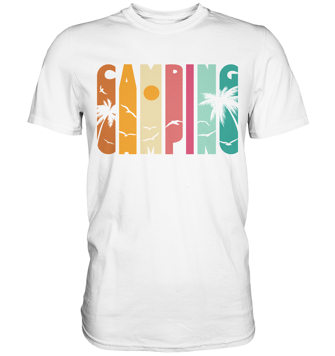 Campingsommer | Unisex Premium T-Shirt