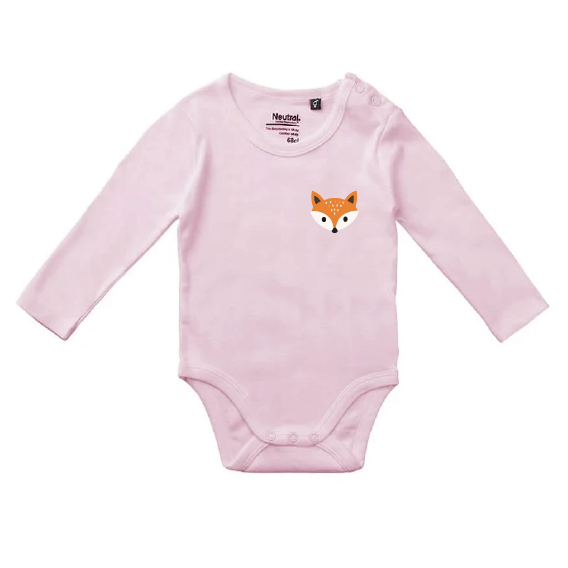 Schlauer Fuchs | Bio Baby Langarm Body