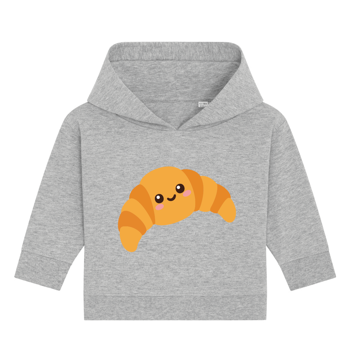 Freundliches Hörnchen | Bio Baby Hoodie