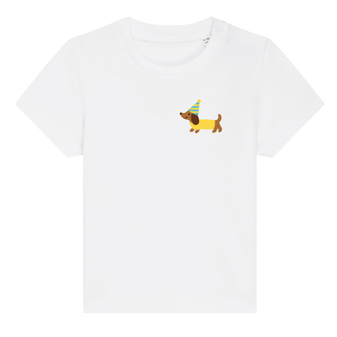 Lustiger Dackel | Bio Baby T-Shirt