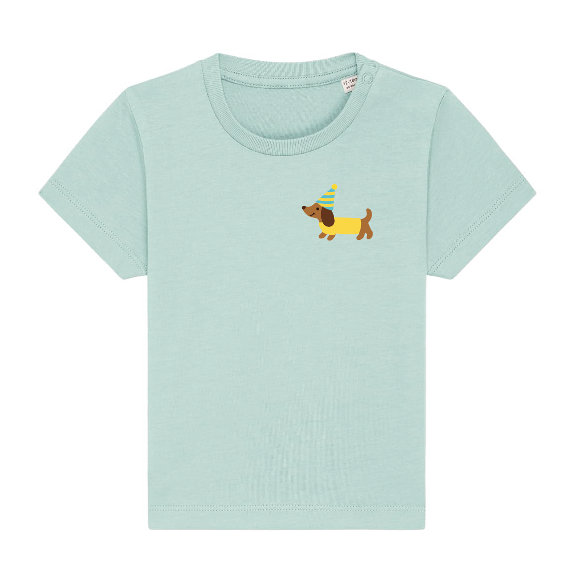 Lustiger Dackel | Bio Baby T-Shirt