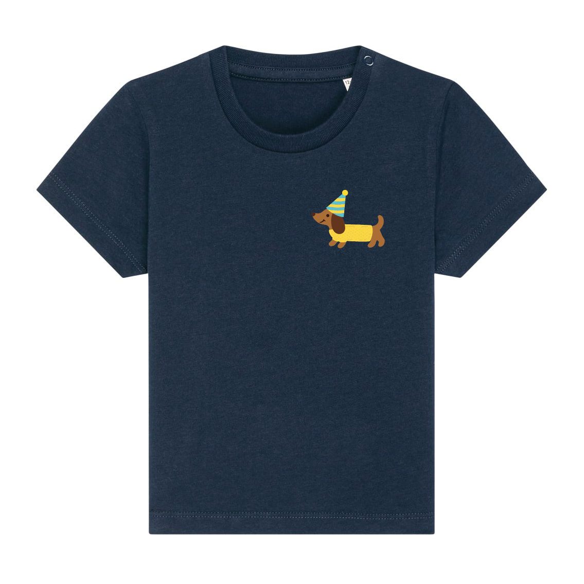 Lustiger Dackel | Bio Baby T-Shirt
