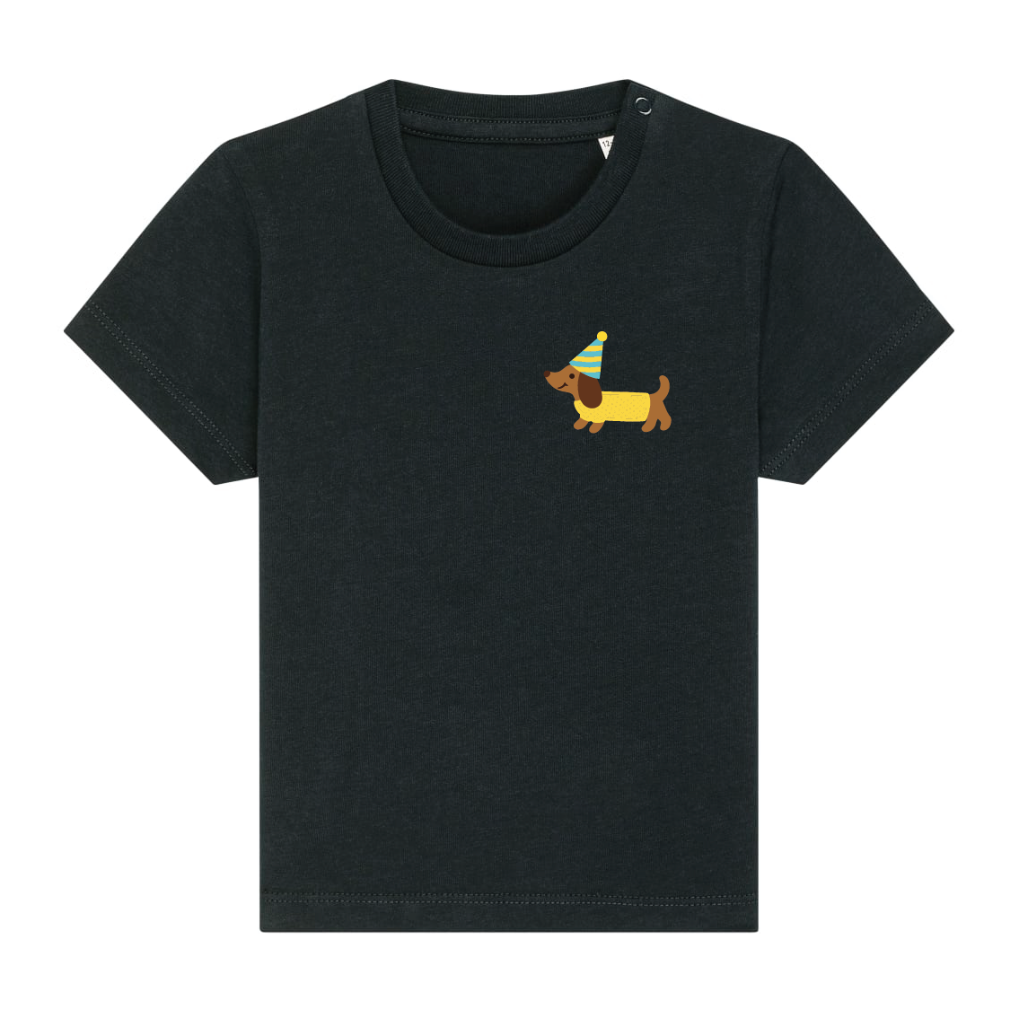 Lustiger Dackel | Bio Baby T-Shirt