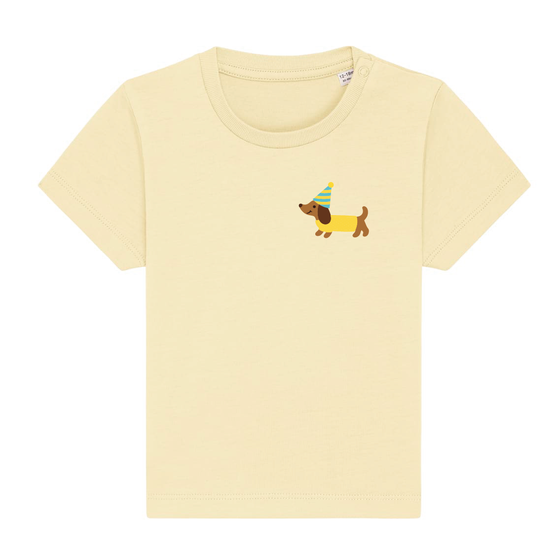 Lustiger Dackel | Bio Baby T-Shirt