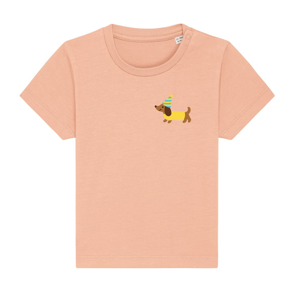 Lustiger Dackel | Bio Baby T-Shirt
