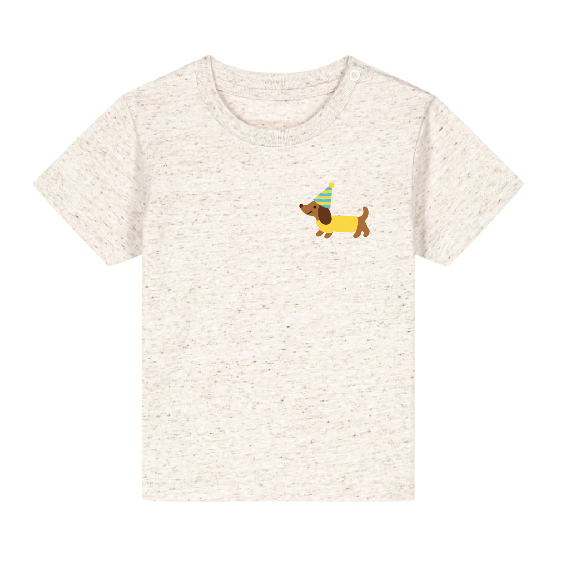 Lustiger Dackel | Bio Baby T-Shirt