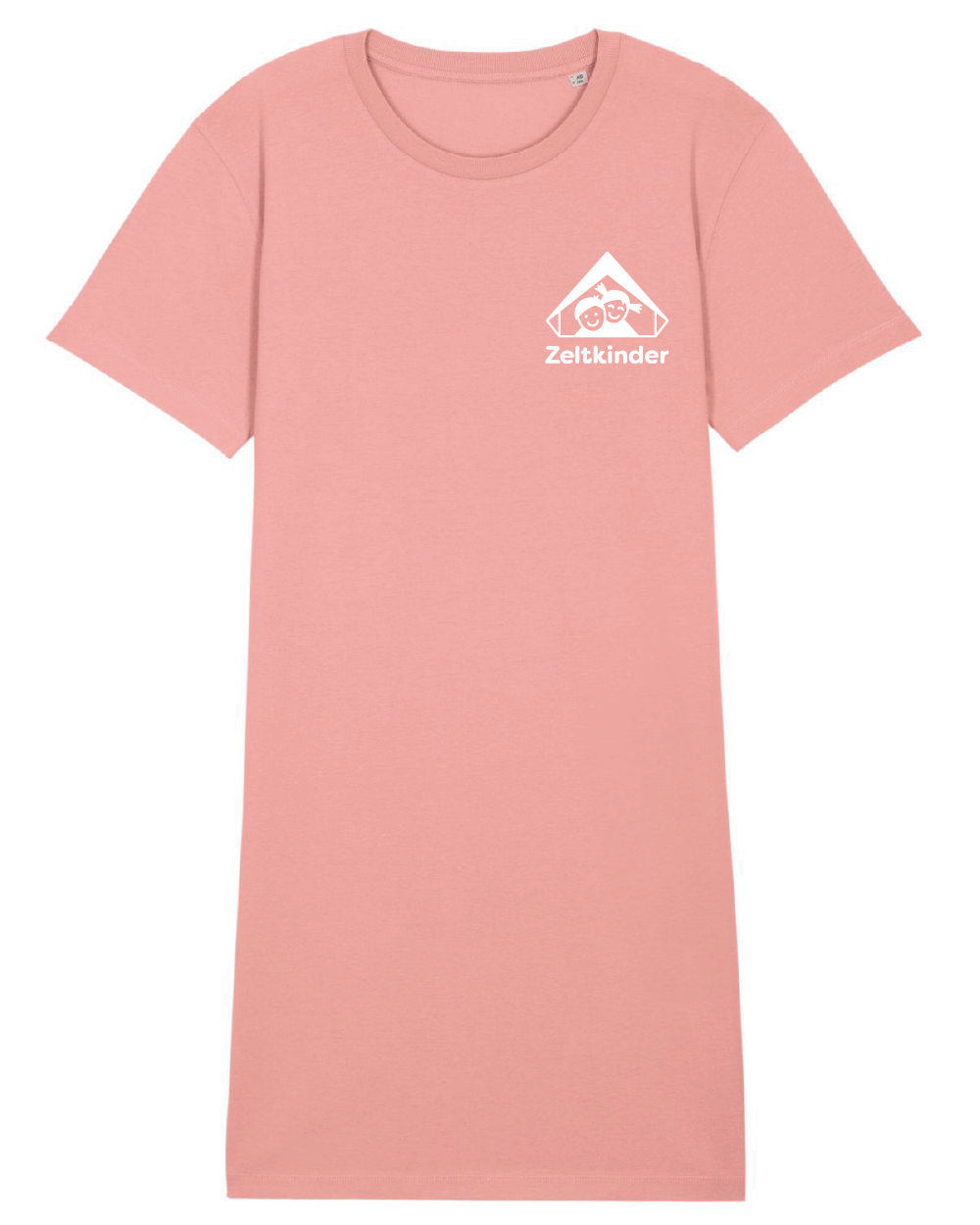 Zeltkinder | Bio T-Shirt-Kleid | Frontdruck